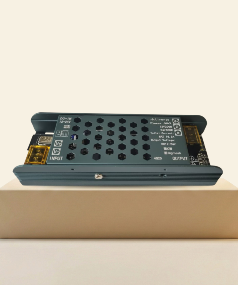 CCT Tunable LED Strip Controller (400W, BLE Mesh Enabled)
